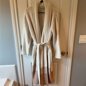 Barefoot Dreams CozyChic Cream Robe